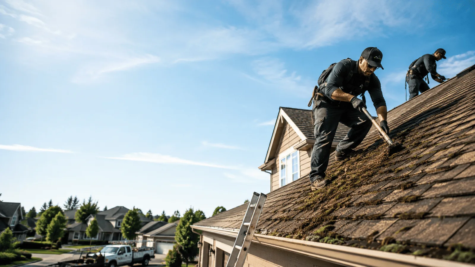 Roof Moss Removal in Arlington, WI near me